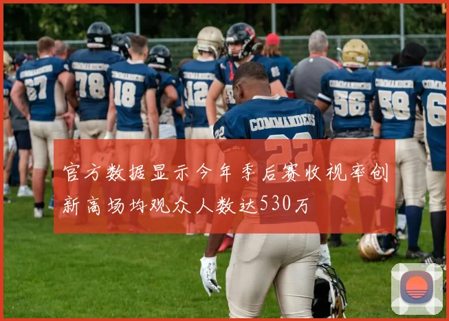官方数据显示今年季后赛收视率创新高场均观众人数达530万